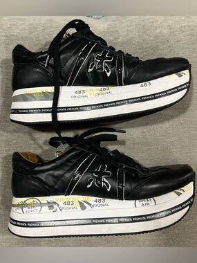 PREMIATA Beth Platform Sneakers size 8 Excellent condition